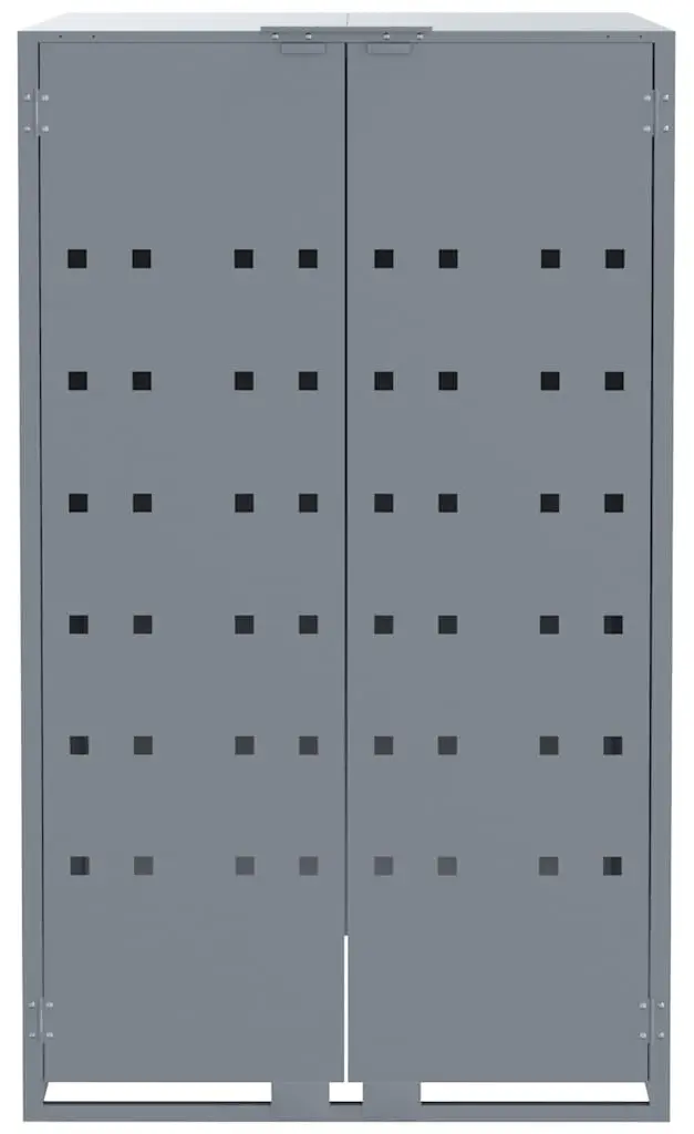 Шкаф для мусорных контейнеров VidaXL 3279987 (Grey)