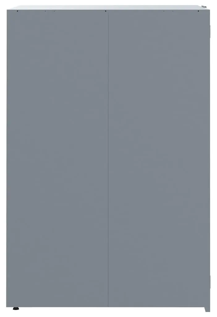 Шкаф для мусорных контейнеров VidaXL 3279988 (Grey) - 6