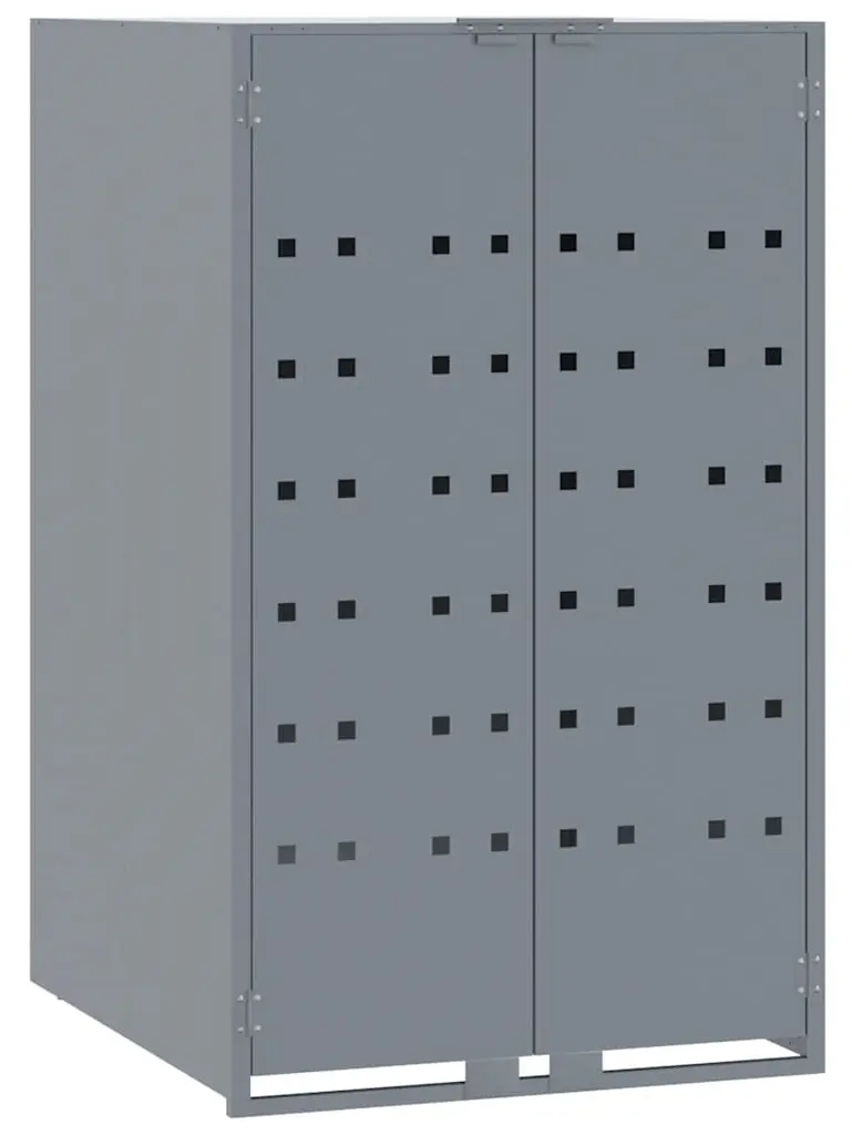 Шкаф для мусорных контейнеров VidaXL 3279989 (Grey)