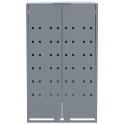 Dulap pentru pubele VidaXL 3279990 (Grey) Thumb