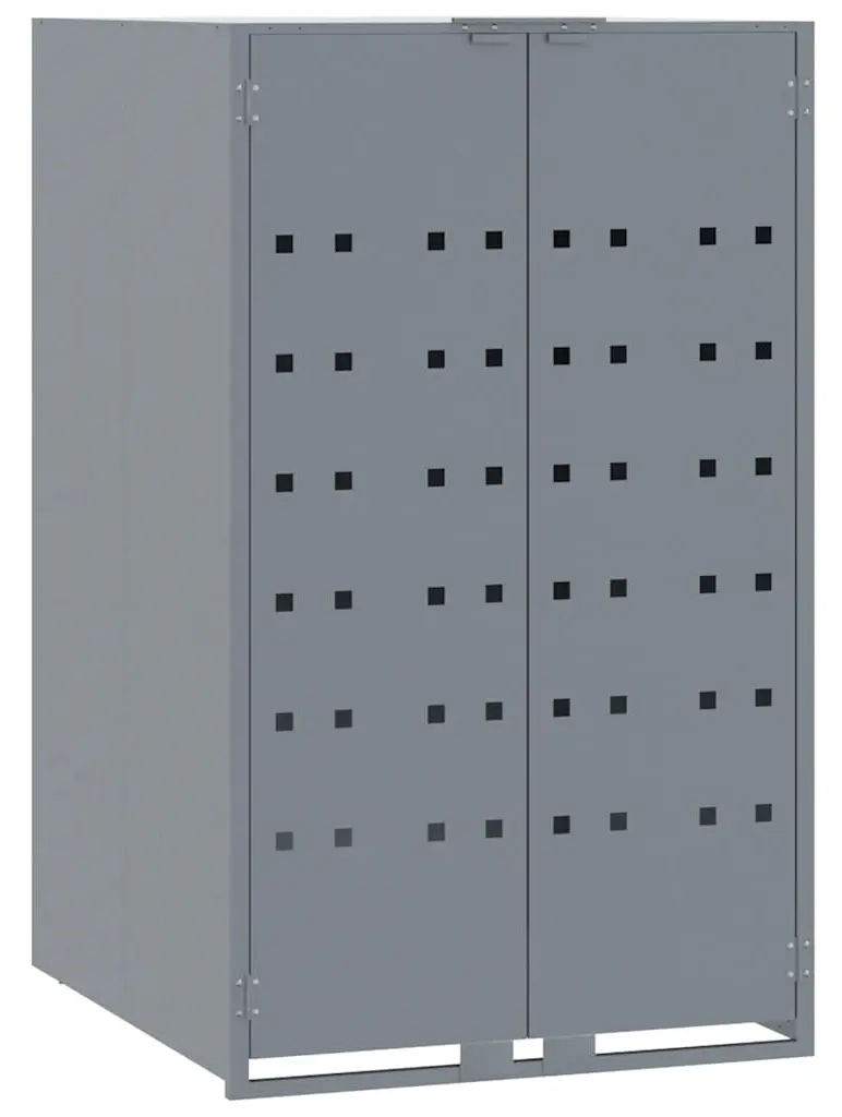 Шкаф для мусорных контейнеров VidaXL 3279991 (Grey)