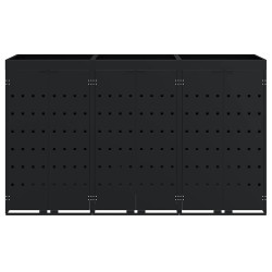 Dulap pentru pubele VidaXL 3394739 (Black) Thumb