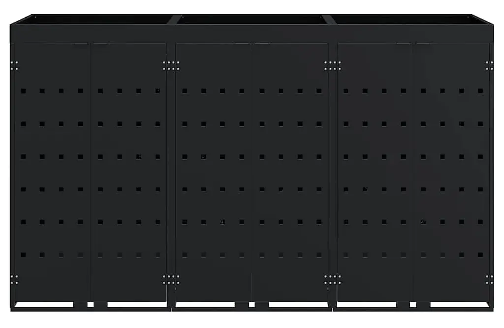 Dulap pentru pubele VidaXL 3394739 (Black) - 4