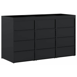 Dulap pentru pubele VidaXL 3394739 (Black) Thumb