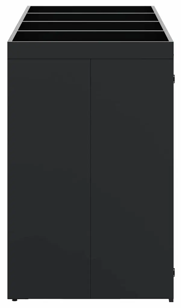 Шкаф для мусорных контейнеров VidaXL 3394740 (Black) - 7