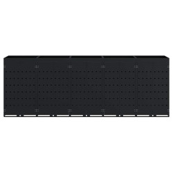 Шкаф для мусорных контейнеров VidaXL 3394741 (Black) Thumb