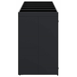 Шкаф для мусорных контейнеров VidaXL 3394741 (Black) Thumb