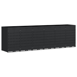 Dulap pentru pubele VidaXL 3394742 (Black) Thumb