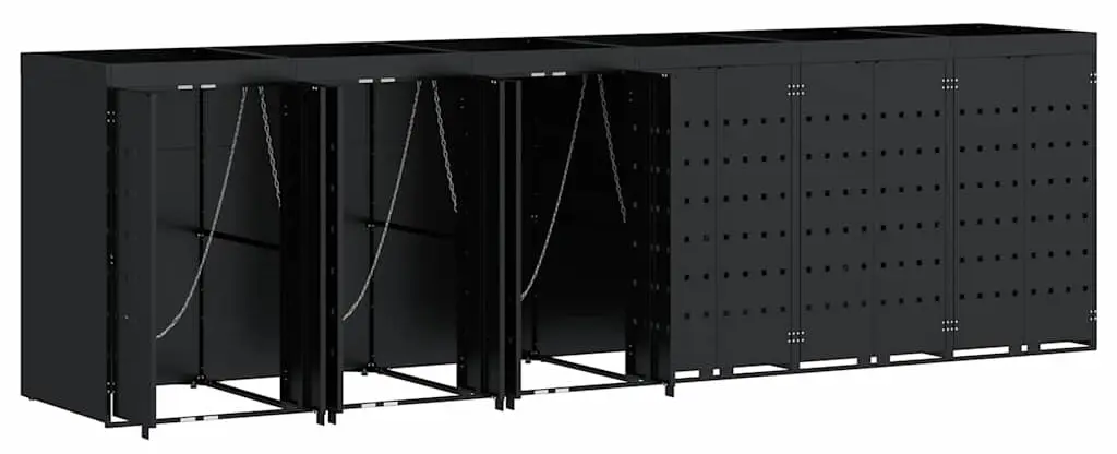 Dulap pentru pubele VidaXL 3394742 (Black)