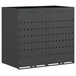 Шкаф для мусорных контейнеров VidaXL 3394743 (Anthracite) Thumb