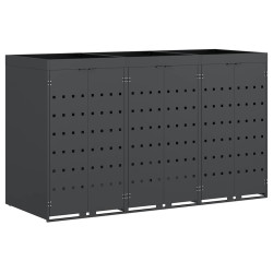 Шкаф для мусорных контейнеров VidaXL 3394744 (Anthracite) Thumb