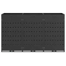 Шкаф для мусорных контейнеров VidaXL 3394744 (Anthracite) Thumb