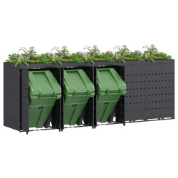 Dulap pentru pubele VidaXL 3394746 (Anthracite) Thumb