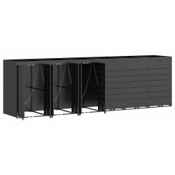 Dulap pentru pubele VidaXL 3394747 (Anthracite) Thumb