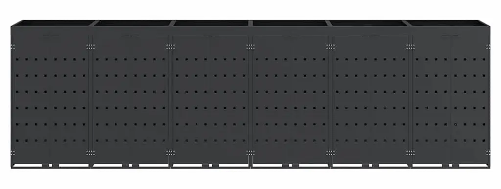 Dulap pentru pubele VidaXL 3394747 (Anthracite) - 4