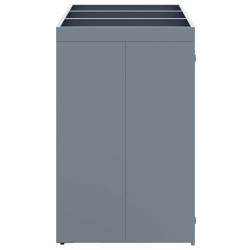 Dulap pentru pubele VidaXL 3394749 (Light Grey) Thumb