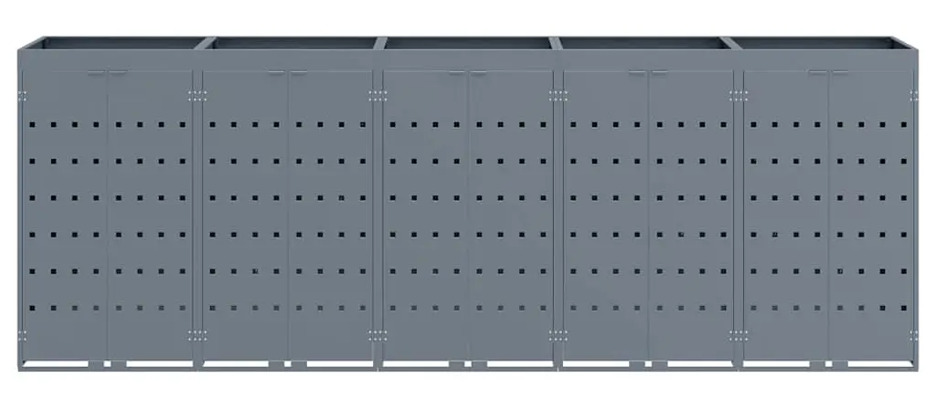 Dulap pentru pubele VidaXL 3394751 (Light Grey) - 6