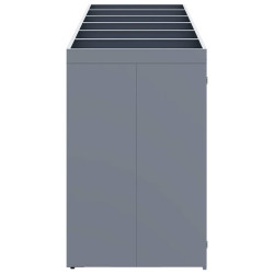 Шкаф для мусорных контейнеров VidaXL 3394752 (Light Grey) Thumb