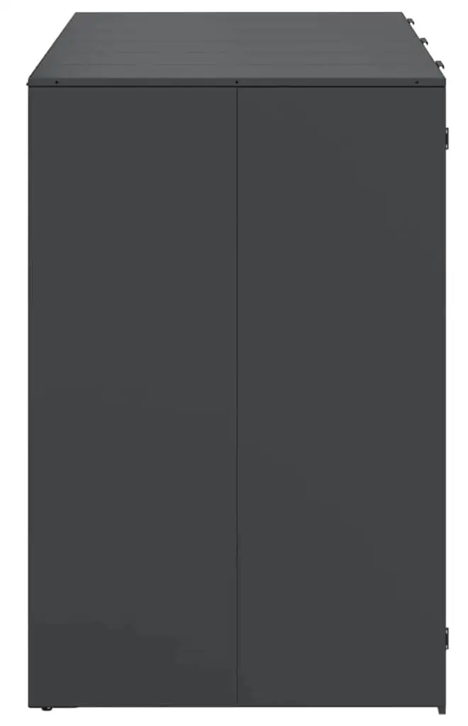 Dulap pentru pubele VidaXL 3394769 (Anthracite/Natural) - 6