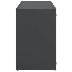 Dulap pentru pubele VidaXL 3394770 (Anthracite/Natural) Thumb