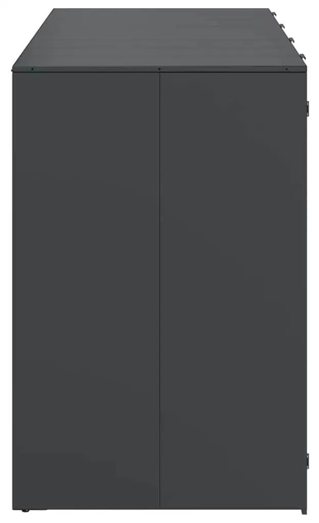 Dulap pentru pubele VidaXL 3394770 (Anthracite/Natural) - 5