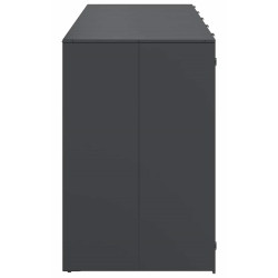 Шкаф для мусорных контейнеров VidaXL 3394771 (Anthracite/Natural) Thumb