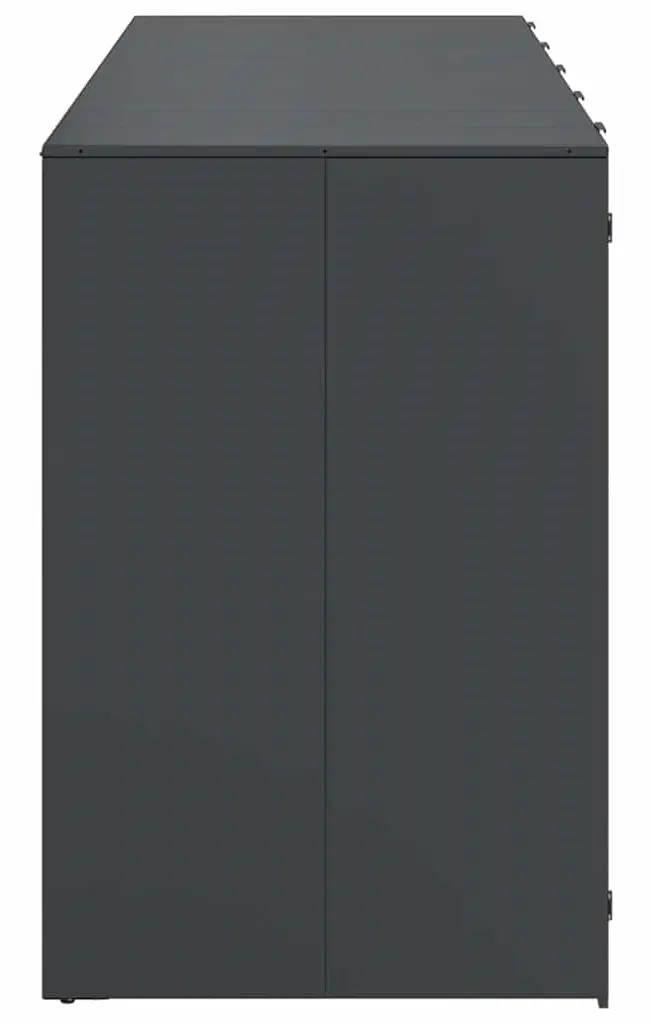 Шкаф для мусорных контейнеров VidaXL 3394771 (Anthracite/Natural)