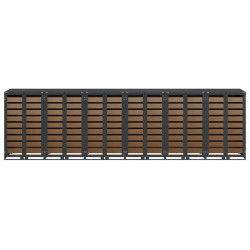 Dulap pentru pubele VidaXL 3394772 (Anthracite) Thumb