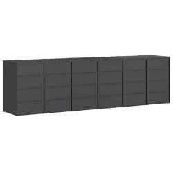 Dulap pentru pubele VidaXL 3394772 (Anthracite) Thumb