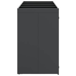 Dulap pentru pubele VidaXL 3394775 (Anthracite/Natural) Thumb