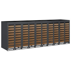 Шкаф для мусорных контейнеров VidaXL 3394776 (Anthracite) Thumb