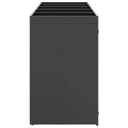 Dulap pentru pubele VidaXL 3394786 (Anthracite/Silver) Thumb