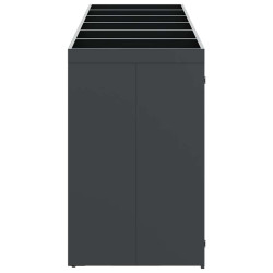 Dulap pentru pubele VidaXL 3394787 (Anthracite/Silver) Thumb