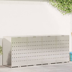 Dulap pentru pubele VidaXL 3394790 (Silver)