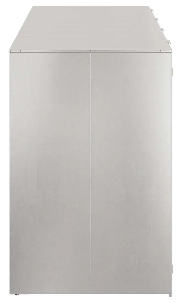 Dulap pentru pubele VidaXL 3394790 (Silver) - 6