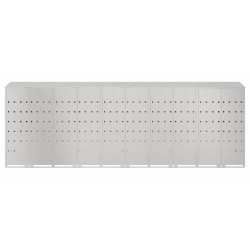 Шкаф для мусорных контейнеров VidaXL 3394791 (Silver) Thumb