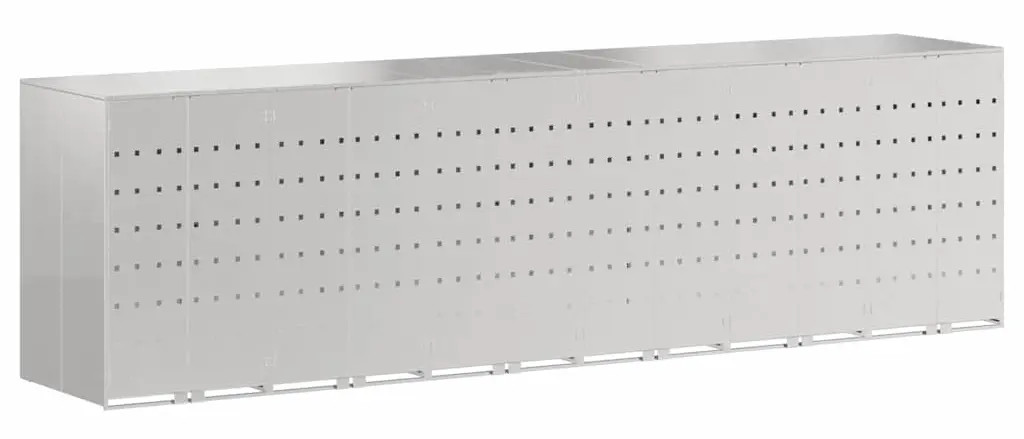 Dulap pentru pubele VidaXL 3394792 (Silver) - 2