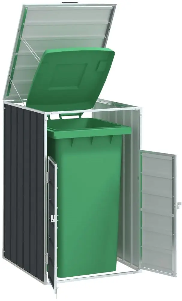 Dulap pentru containere de gunoi VidaXL 4006173 (Anthracite)