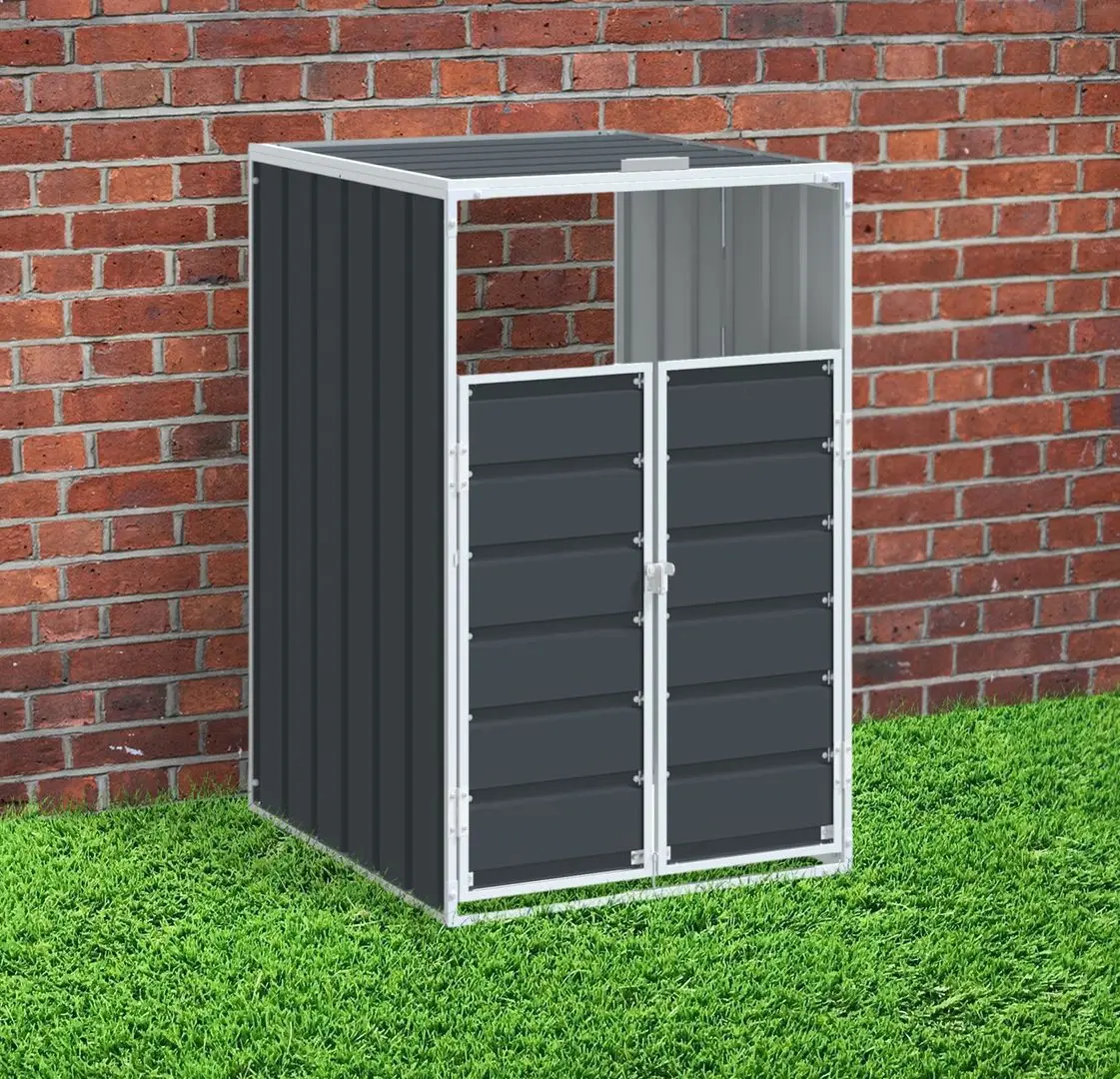 Dulap pentru containere de gunoi VidaXL 4006173 (Anthracite)