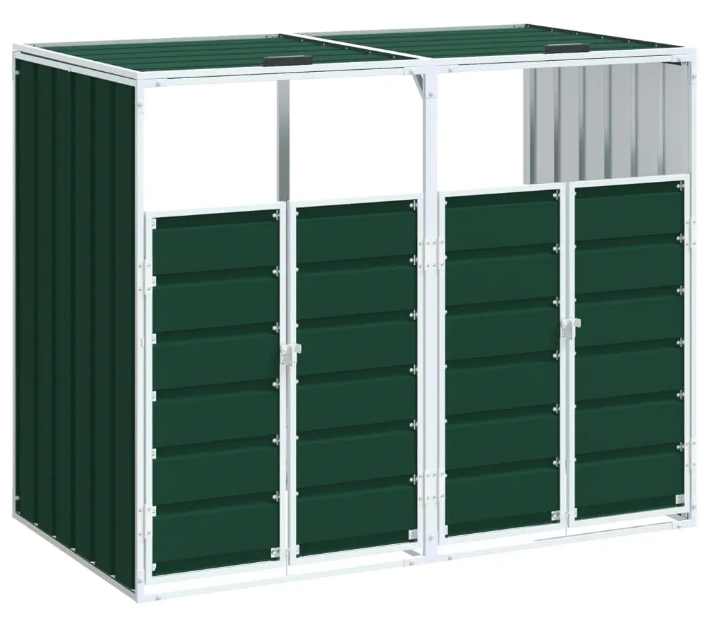 Dulap pentru pubele VidaXL 4006175 (Green)