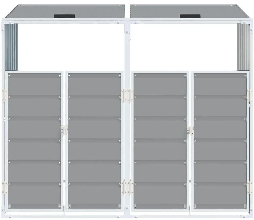 Dulap pentru containere de gunoi VidaXL 4006176 (Grey)
