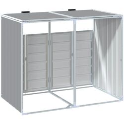 Dulap pentru containere de gunoi VidaXL 4006176 (Grey) Thumb