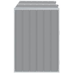 Dulap pentru containere de gunoi VidaXL 4006176 (Grey) Thumb