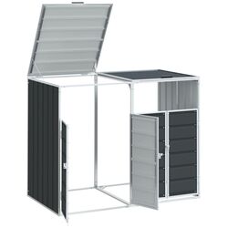 Dulap pentru containere de gunoi VidaXL 4006177 (Anthracite) Thumb
