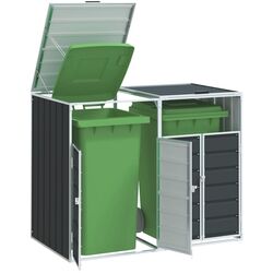 Dulap pentru containere de gunoi VidaXL 4006177 (Anthracite) Thumb