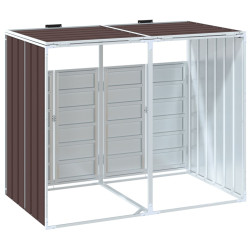 Dulap pentru pubele VidaXL 4006178 (Brown) Thumb