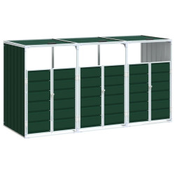 Dulap pentru pubele VidaXL 4006179 (Green) Thumb