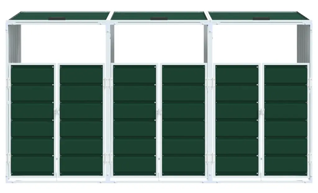 Dulap pentru pubele VidaXL 4006179 (Green) - 4