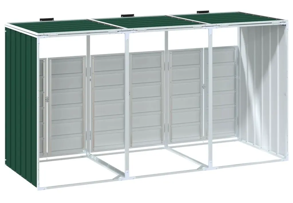 Dulap pentru pubele VidaXL 4006179 (Green) - 5