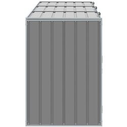 Dulap pentru containere de gunoi VidaXL 4006180 (Grey) Thumb